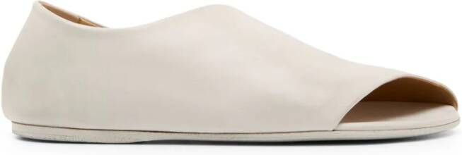 Marsèll Arsella cut-out leather sandals White