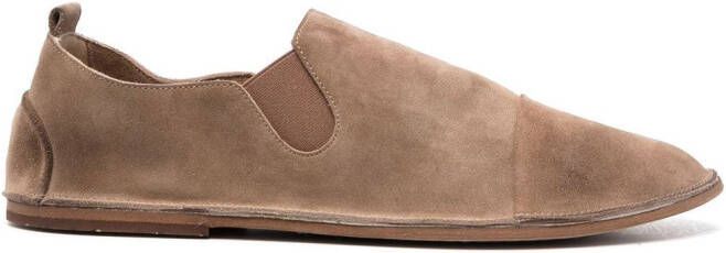 Marsèll Strasacco suede loafers Brown