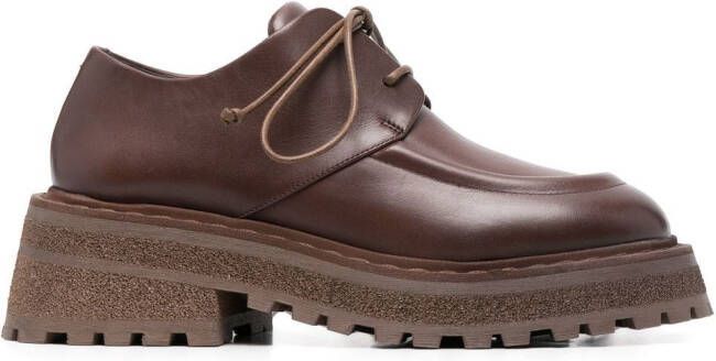 Marsèll Carro chunky Derby shoes Brown
