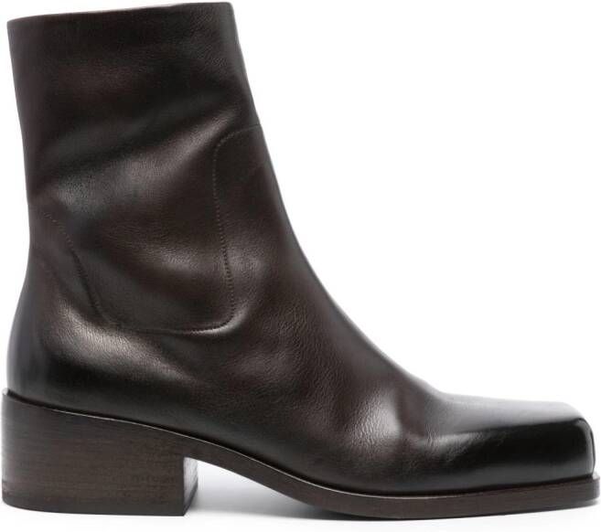 Marsèll Cassello leather boots Brown