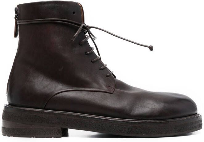 Marsèll chunky lace-up boots Brown