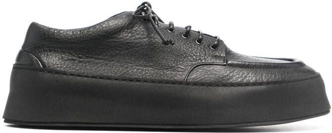 Marsèll chunky-sole leather derby shoes Black