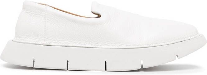 Marsèll Intagliata leather loafers White