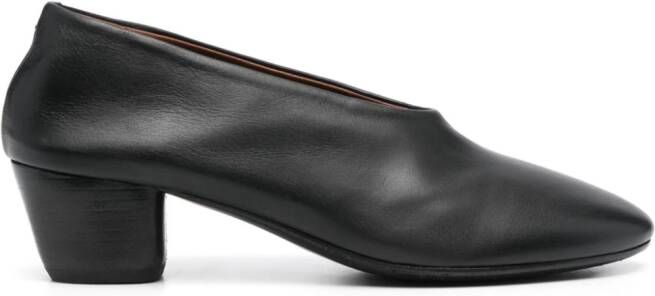 Marsèll Coltello 50mm leather pumps Black