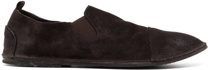 Marsèll Strasacco suede loafers Brown