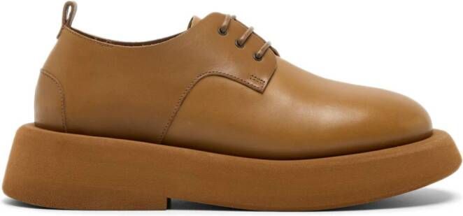 Marsèll Gommellone leather Oxford shoes Brown