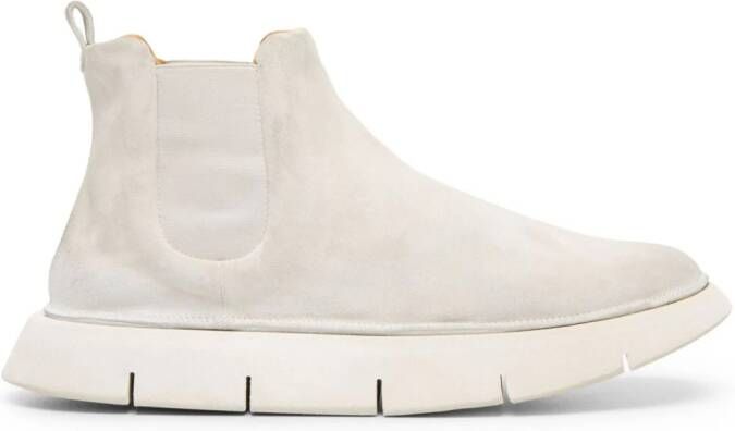 Marsèll Intagliata suede boots Neutrals