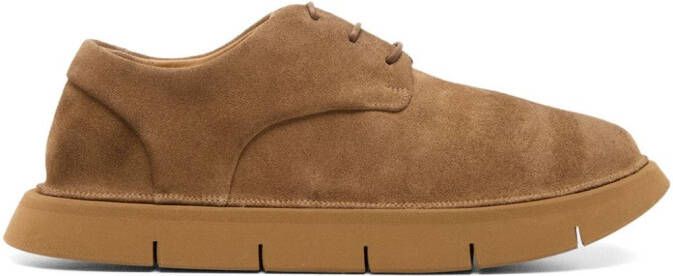Marsèll Intagliata suede Derby shoes Brown