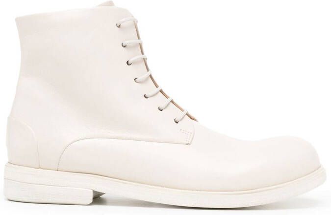 Marsèll lace-up ankle boots White