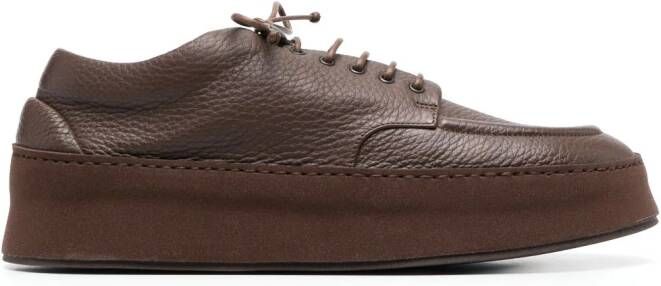 Marsèll lace-up leather derby shoes Brown