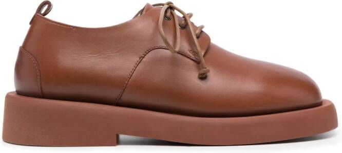 Marsèll lace-up leather oxford shoes Brown