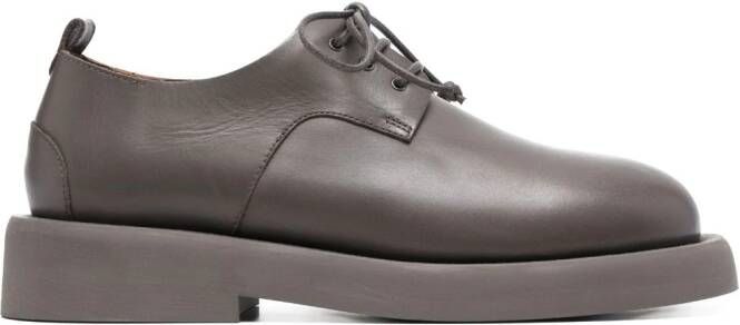 Marsèll lace-up leather oxford shoes Grey