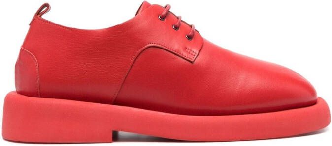 Marsèll lace-up leather Oxford shoes Red