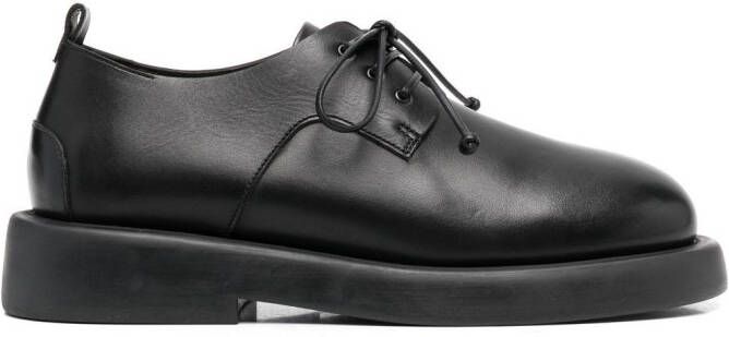 Marsèll lace-up leather derby shoes Black