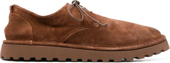 Marsèll lace-up suede Derby shoes Brown