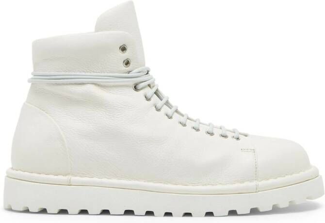 Marsèll leather ankle boots White