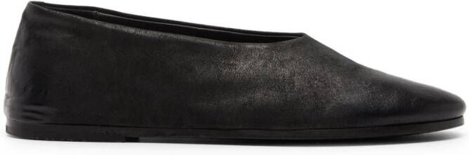 Marsèll leather ballerina shoes Black