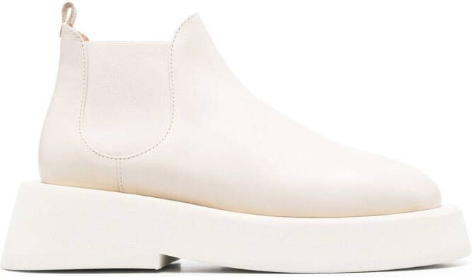 Marsèll mid-cut 50mm ankle boots White