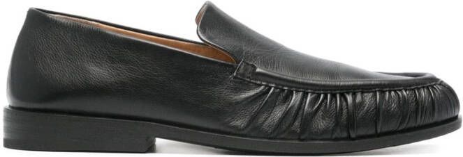 Marsèll Mocassino leather loafers Black