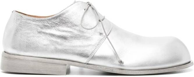 Marsèll Muso leather derby shoes Silver