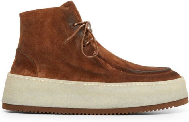 Marsèll Parapana leather boots Brown