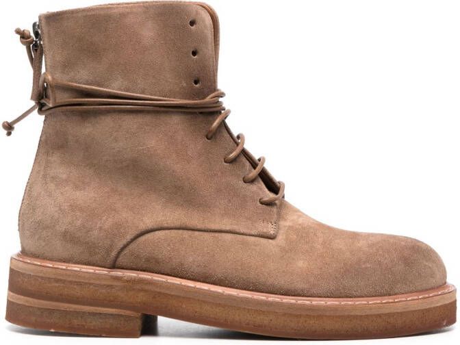 Marsèll Parrucca suede ankle boots Brown