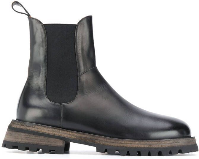 Marsèll ridged-sole Chelsea boots Black
