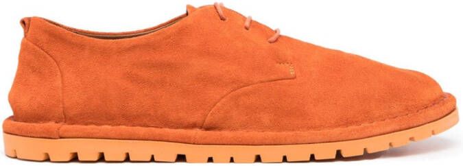 Marsèll Sancrispa suede derby shoes Orange