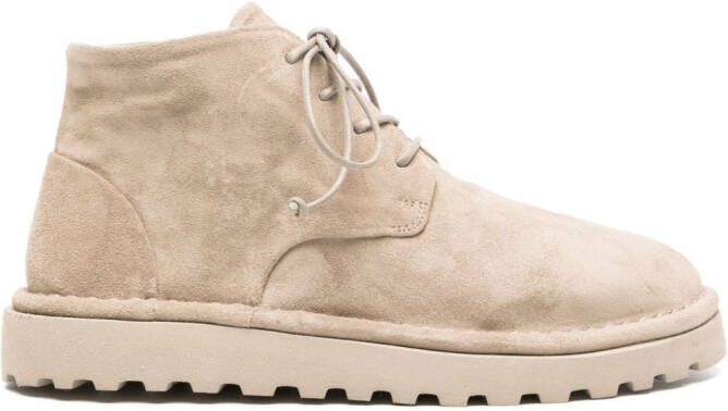 Marsèll Sancrispa Alta suede boots Neutrals
