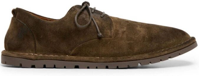 Marsèll Sancrispa suede derby shoes Brown