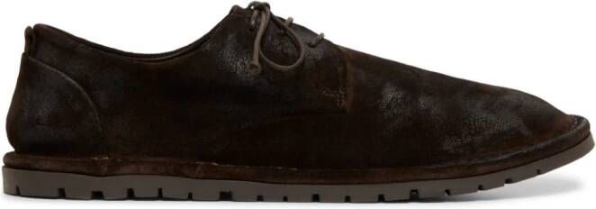 Marsèll Sancrispa suede derby shoes Brown