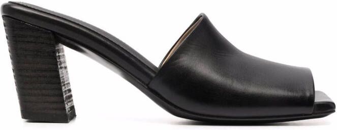 Marsèll 80mm slanted-heel sandals Black