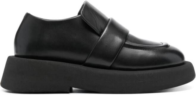 Marsèll slip-on leather loafers Black