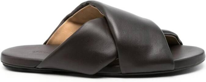 Marsèll Spanciata leather sandals Brown