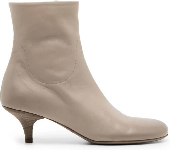 Marsèll Spilla leather ankle boots Neutrals