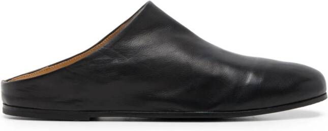 Marsèll Steccoblocco leather mules Black