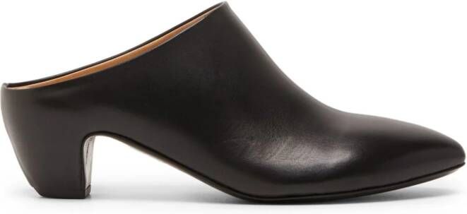 Marsèll 60mm Stonda leather mules Black