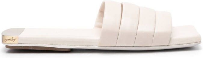 Marsèll strappy leather flat sandals Neutrals