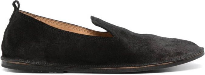 Marsèll Strasacco suede slippers Black