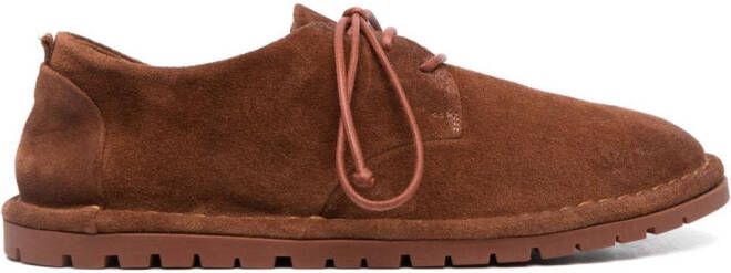 Marsèll Sancrispa suede derby shoes Brown