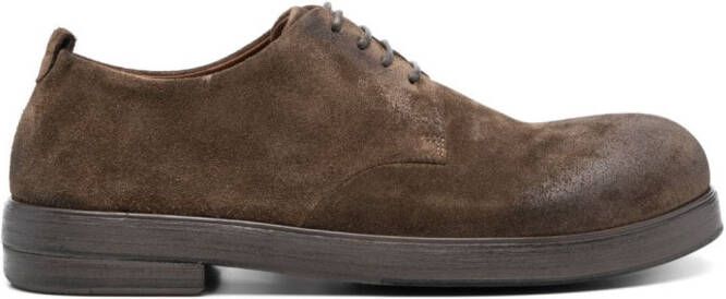 Marsèll suede derby shoes Brown