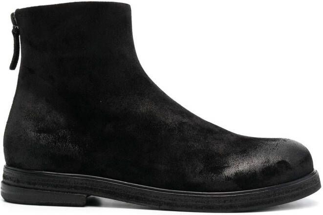 Marsèll suede-leather ankle boots Black