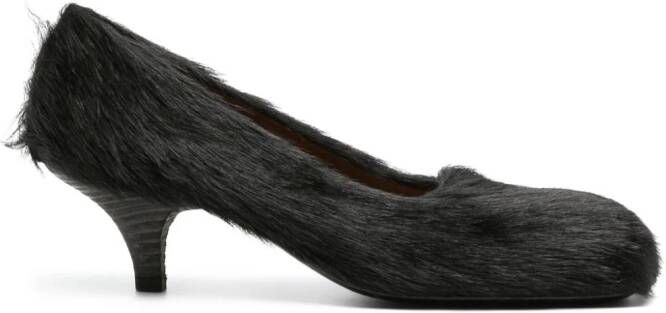 Marsèll Tillo hair-embellished pumps Black