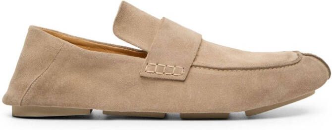 Marsèll Toddone suede loafers Neutrals