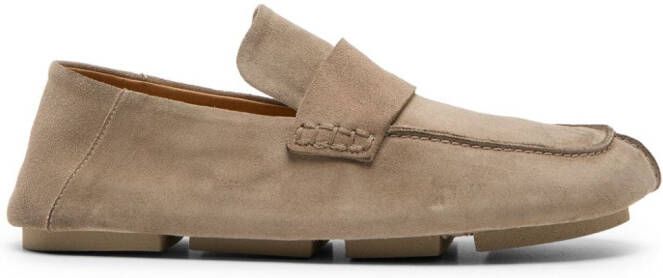 Marsèll Toddone suede loafers Neutrals