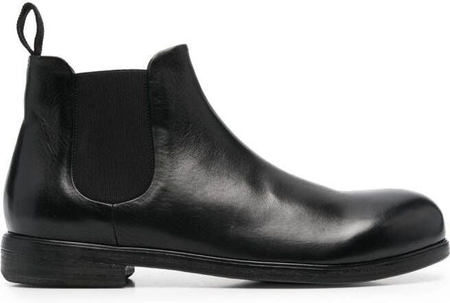 Marsèll Zucca leather boots Black