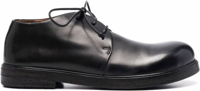 Marsèll Zucca leather Oxford shoes Black