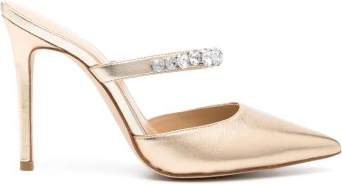 Michael Kors rhinestone-embellished strappy mules Black - Picture 3