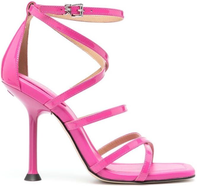 Michael Kors Rory monogram-print leather ballerinas Neutrals - Picture 14