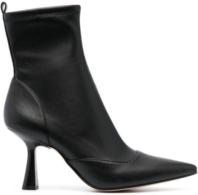 Michael Kors Clara 80mm leather ankle boots Black - Picture 2